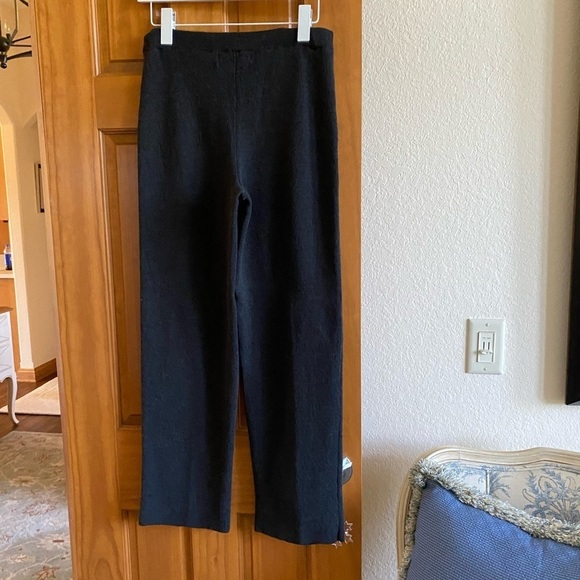 Like New J. Crew Black 100% Lightweight Wool Sz 6 - Picture 1 of 5